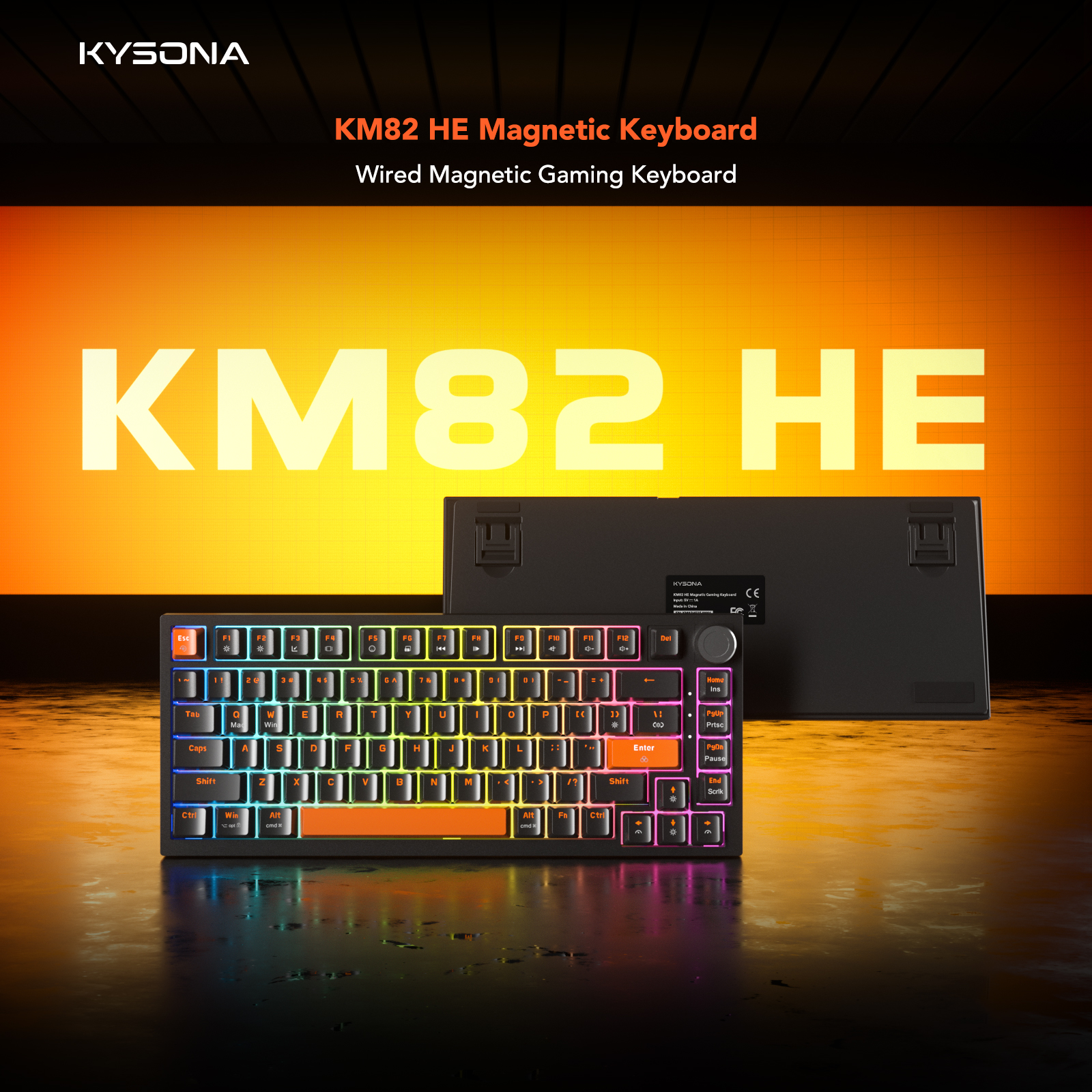 Gaming Keyboard Expensive - KYSONA KM82 HE Wired Gaming Keyboard