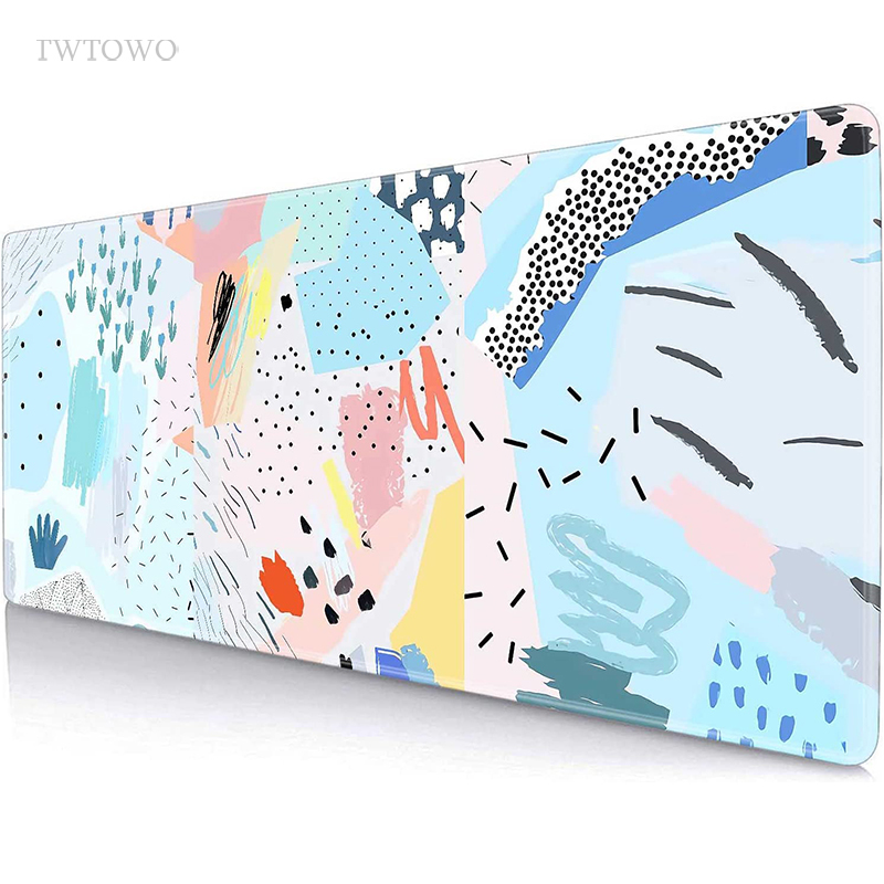 Gaming Keyboard Mouse Combo - Abstract Graffiti Mouse Pad Gaming XL