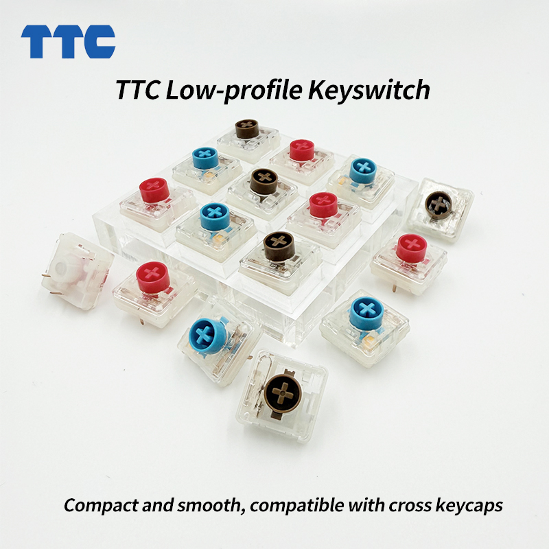 Gaming Keyboard Blue Switches - TTC KS32 Low Profile Switches for