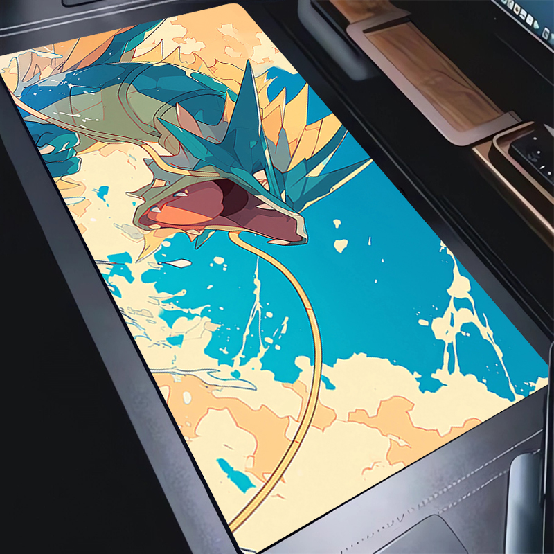 Gaming Keyboard Top - Mouse Pad 90x40cm P-Pokemon Gyarados Gamer