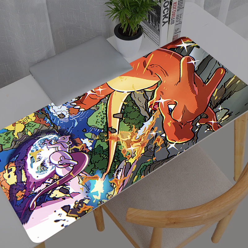 Gaming Keyboard Tactile - Mouse Pad Pokemon Pikachu Gaming Large