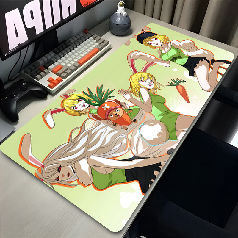 Gaming Keyboard Tactile - Mouse Pad Gamer Computer Desk Mat