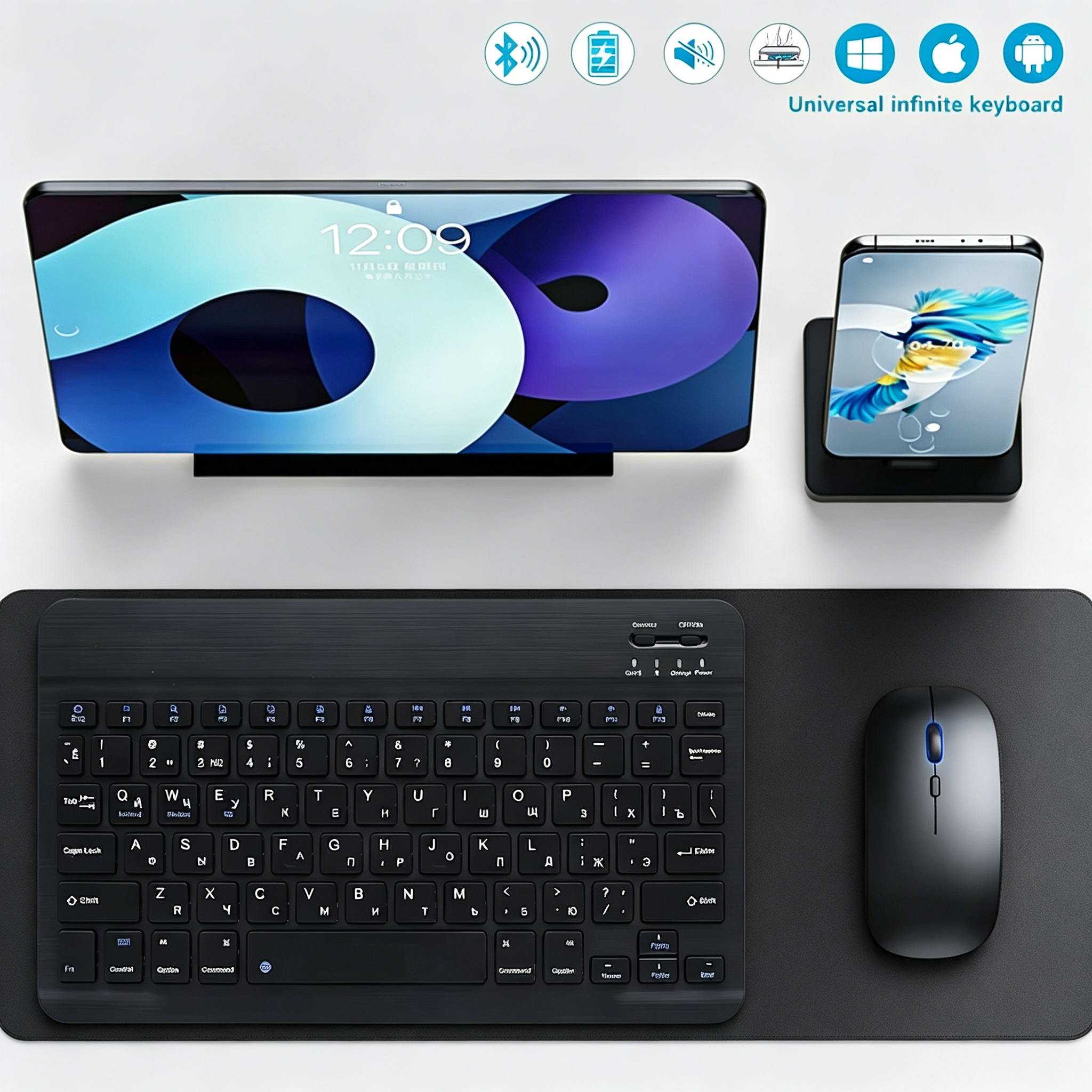Gaming Keyboard Mechanical Wireless - Bluetooth Wireless Keyboard Mobile Phone Tablet