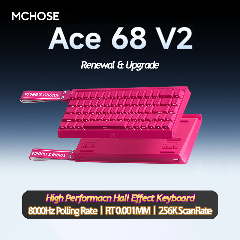 Gaming Keyboard Expensive - MCHOSE Ace 68 Hall Effect Magnetic