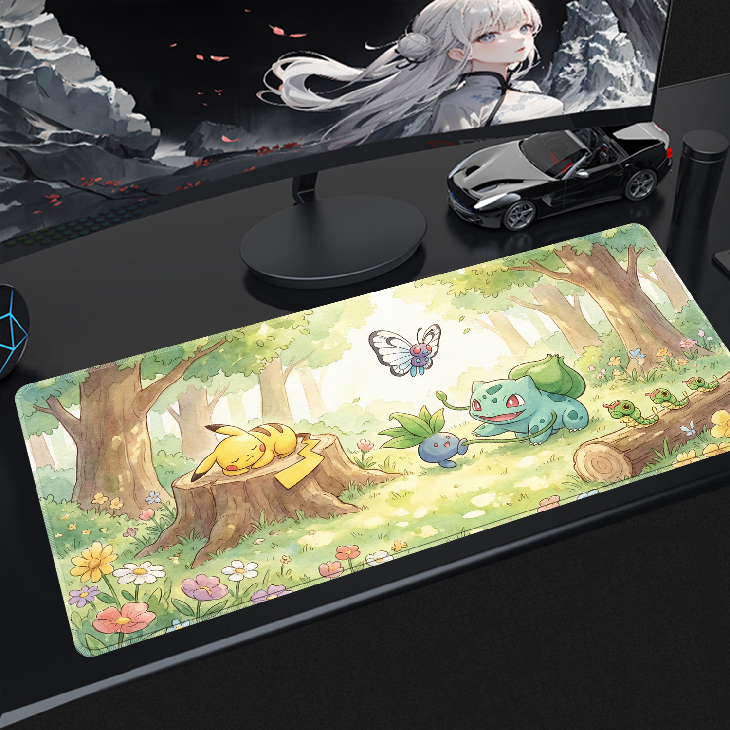 Gaming Keyboard En Mouse - Kawaii Mouse Pad Gaming PC Accessories