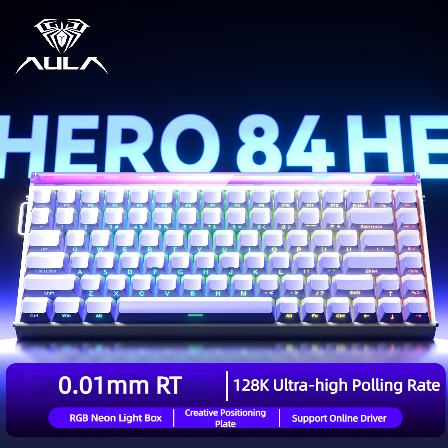 Gaming Keyboard Expensive - AULA HERO84 8K Magnetic Keyboard 0.01mm
