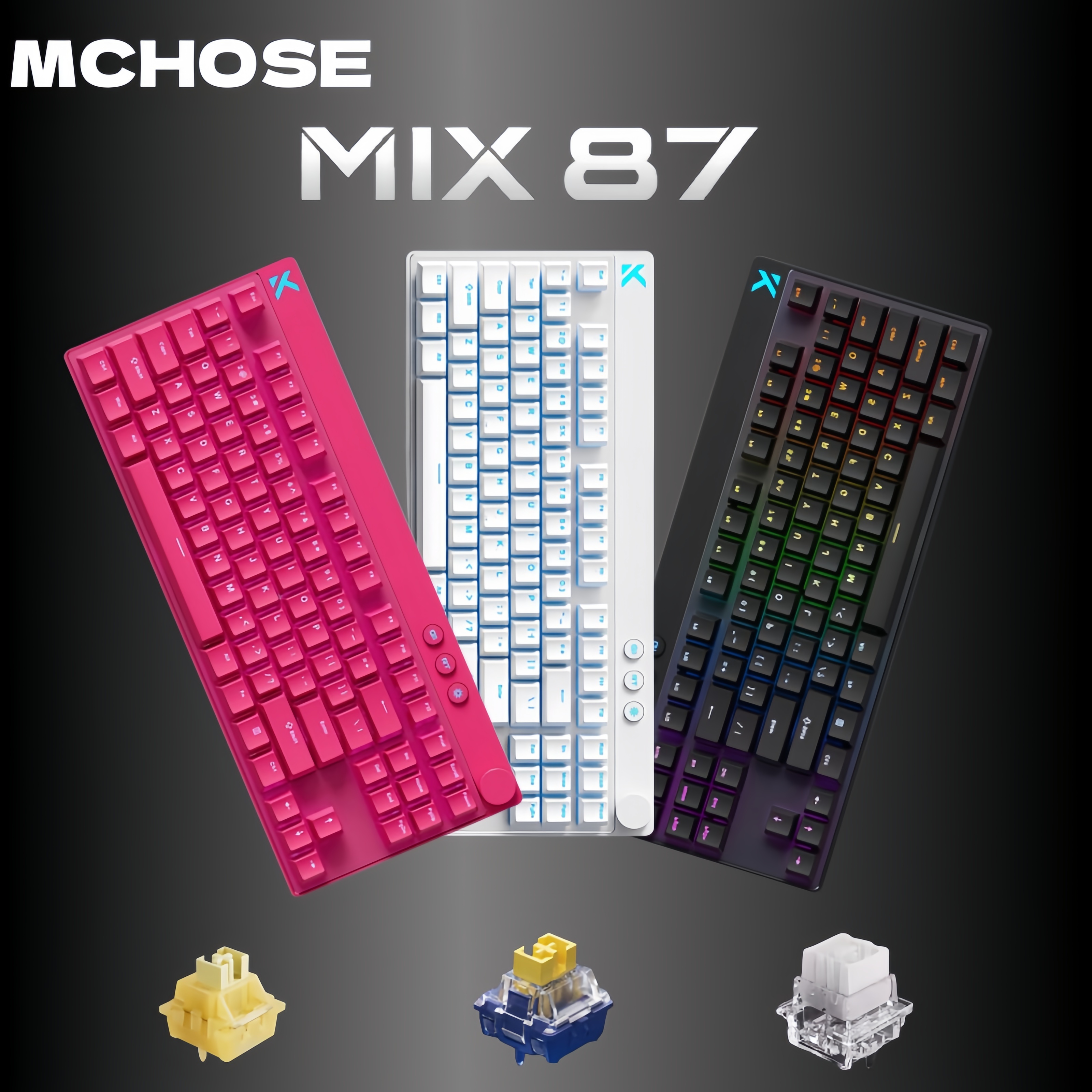 Gaming Keyboard Expensive - MCHOSE MIX87 Magnetic Swtich Keyboard 8K+256K