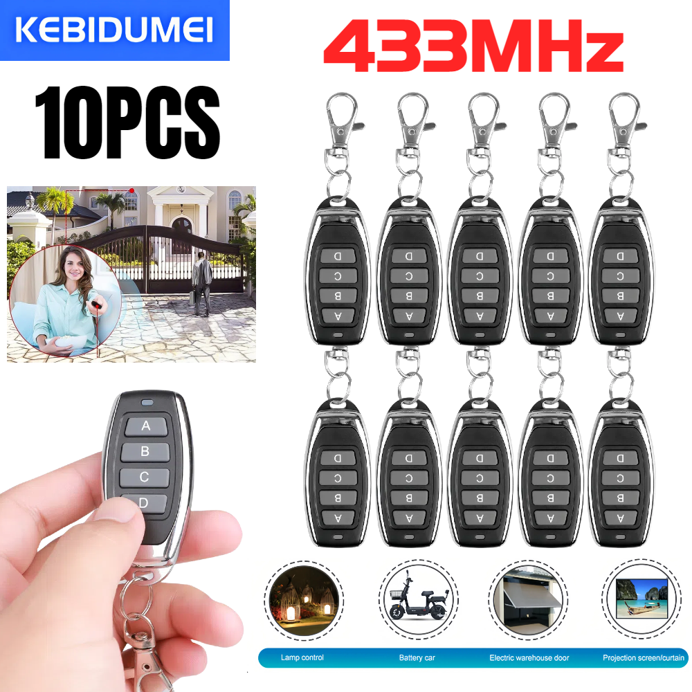 10PCS Wireless 433MHz RF Remot - đánh giá và giá Switch Opener Tool