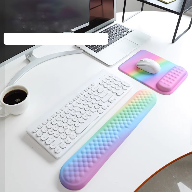 Mouse Pad Set Wrist Rest Suppo - đánh giá và giá Keyboard Mouse Bundle Gaming