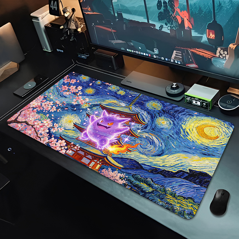 Anime Mouse Pad Pokemon Gengar - đánh giá và giá Gaming Keyboard Tactile