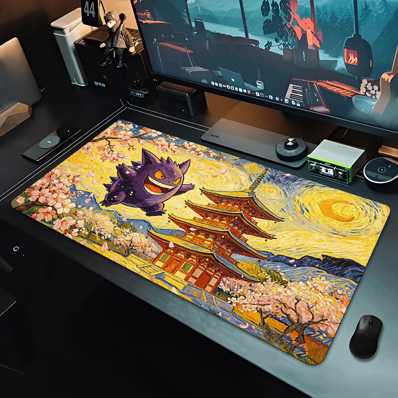 Anime Mouse Pad Pokemon Gengar - đánh giá và giá Gaming Keyboard Tactile