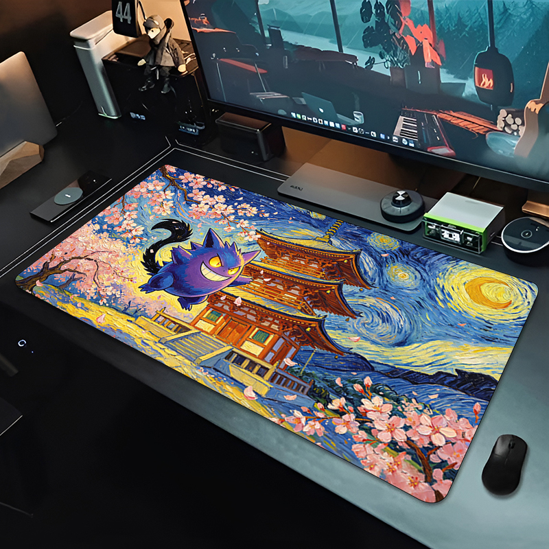 Anime Mouse Pad Pokemon Gengar - đánh giá và giá Gaming Keyboard Tactile