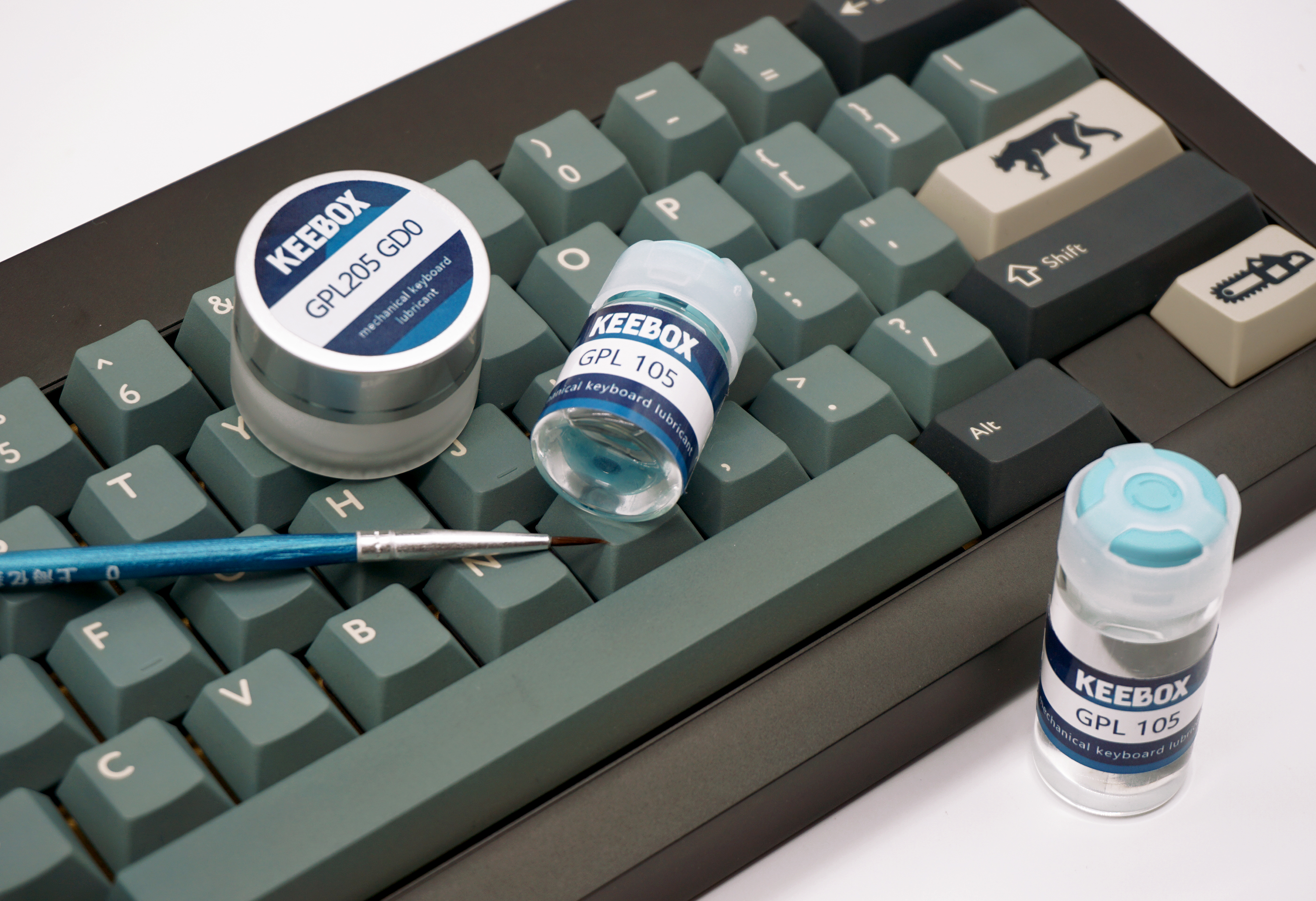 Keebox Krytox GPL205G0 GPL105  - đánh giá và giá Keyboard Lube Kit