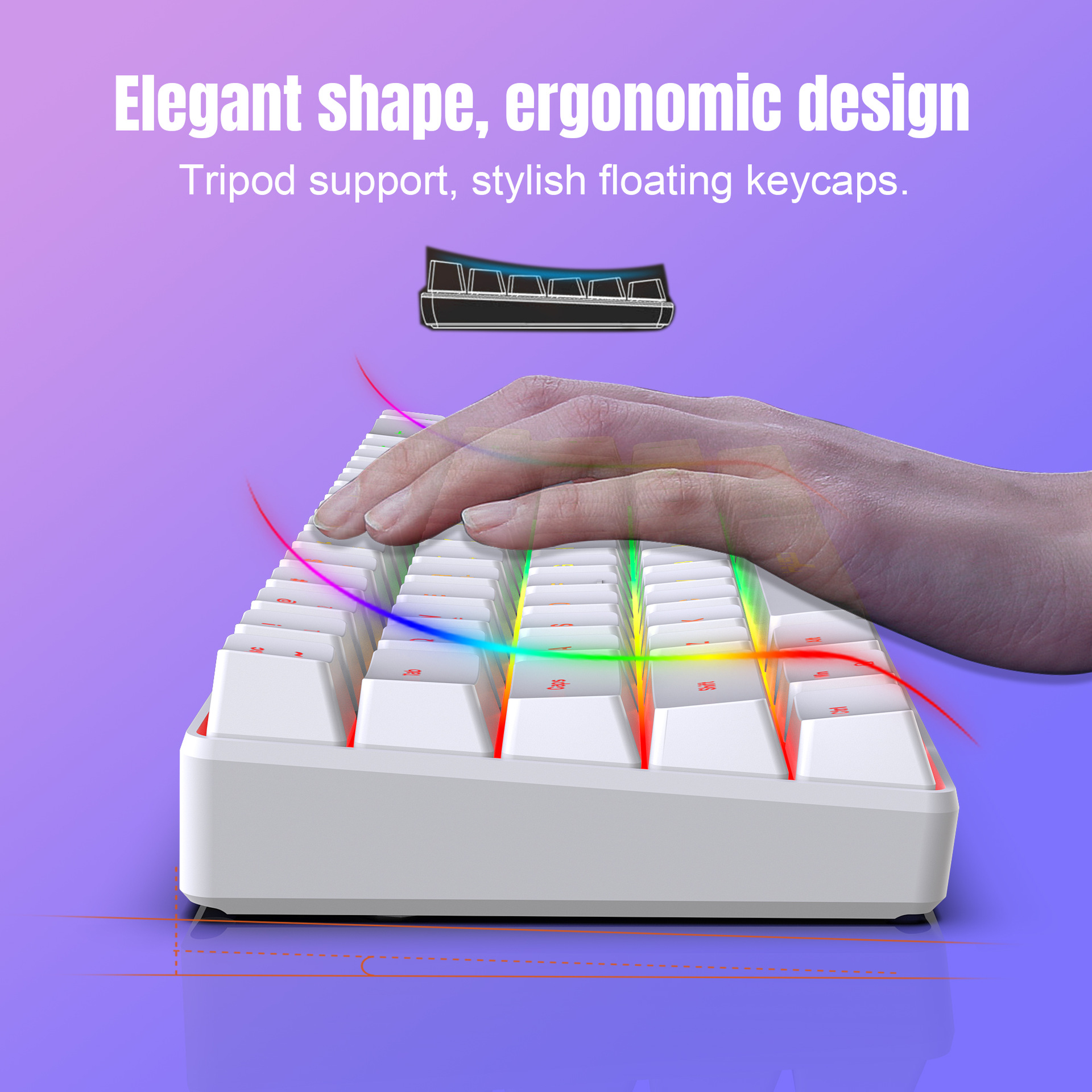 Keyboard and mouse 68key wired - đánh giá và giá Keyboard Mouse Bundle Gaming