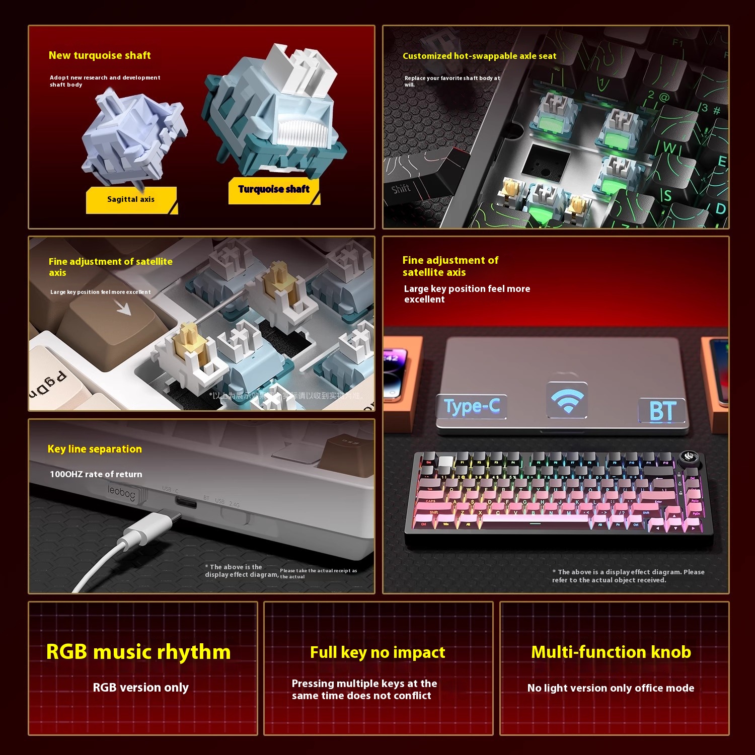 LEOBOG Hi75C Mechanical Keyboa - đánh giá và giá Gaming Keyboard Extension