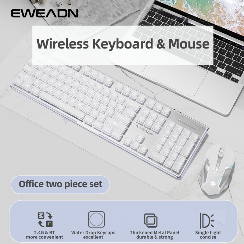 EWEADN V3 wireless Silent Offi - đánh giá và giá Gaming Keyboard Mouse Combo