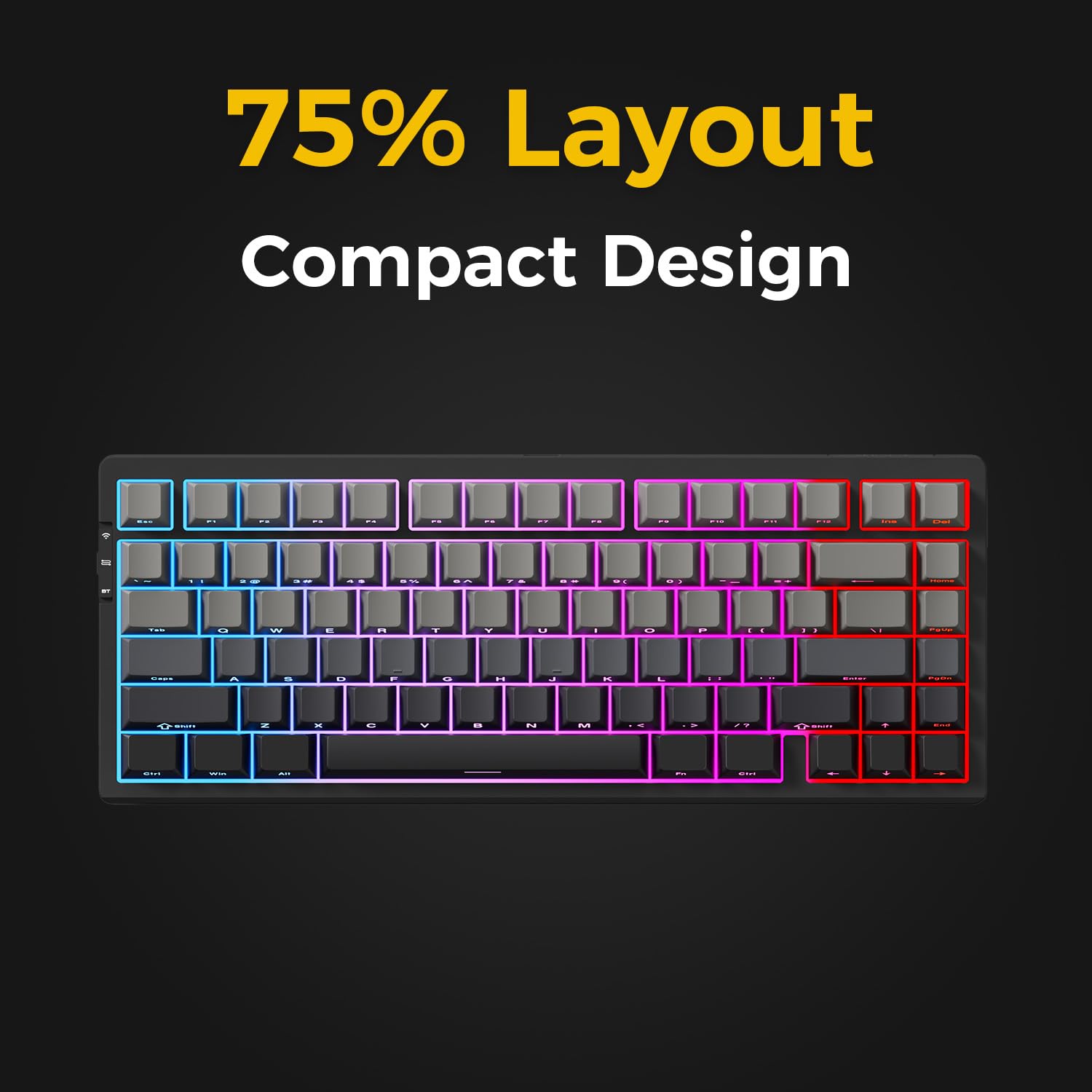 MCHOSE G75 Pro Wireless Mechan - đánh giá và giá Gaming Keyboard Expensive