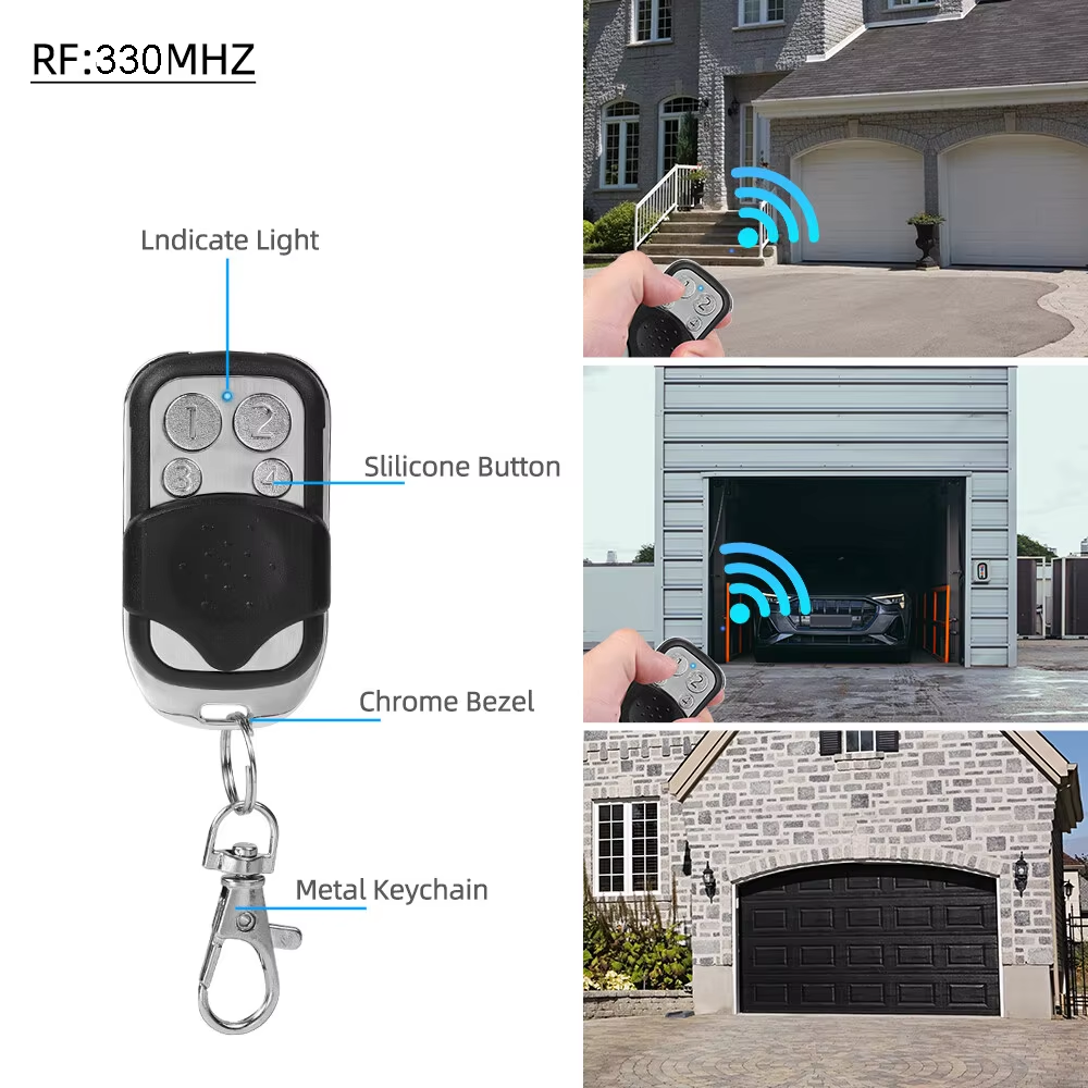 4 Buttons Remote Control 330MH - đánh giá và giá Switch Opener Tool