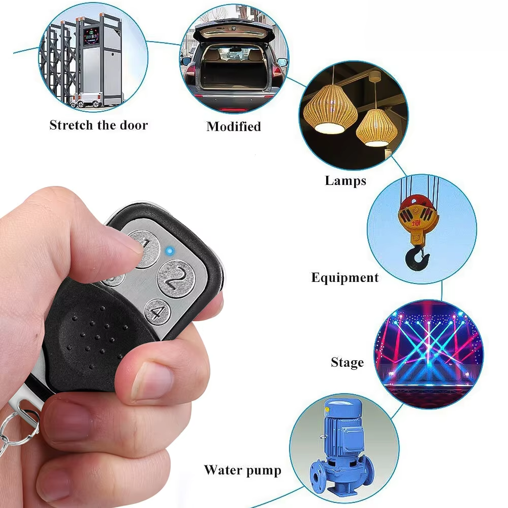 4 Buttons Remote Control 330MH - đánh giá và giá Switch Opener Tool