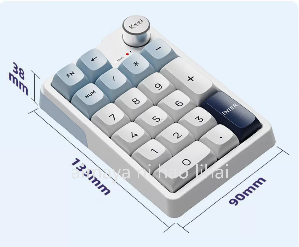 Kzzi K20 Mini Keypad Three Mod - đánh giá và giá Gaming Keyboard Mechanical Wireless