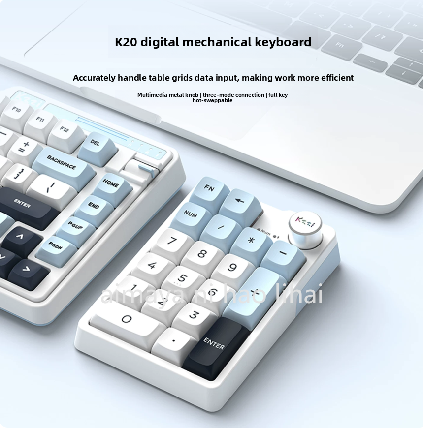 Kzzi K20 Mini Keypad Three Mod - đánh giá và giá Gaming Keyboard Mechanical Wireless
