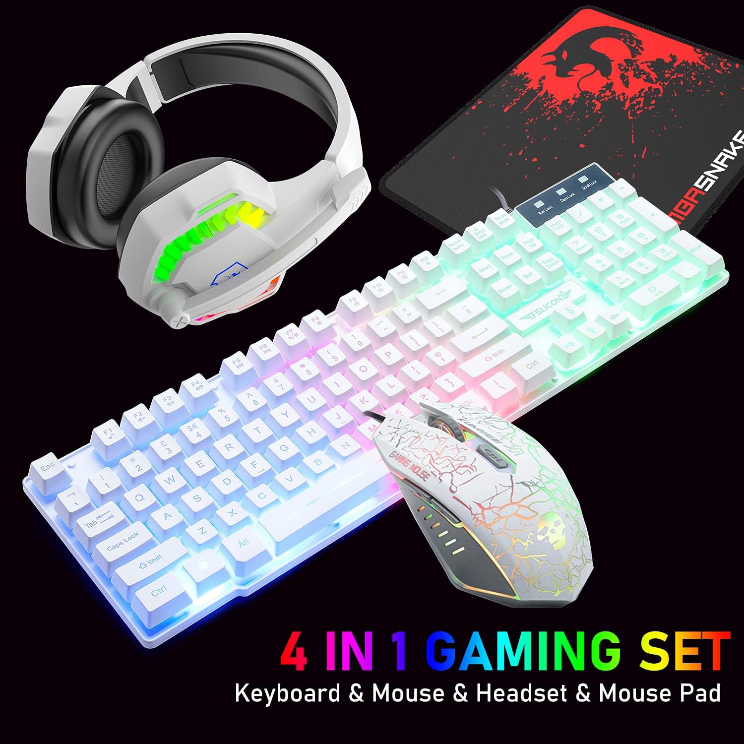 MAMBASNAKE T11 UK 100% Gaming  - đánh giá và giá Gaming Keyboard Extension