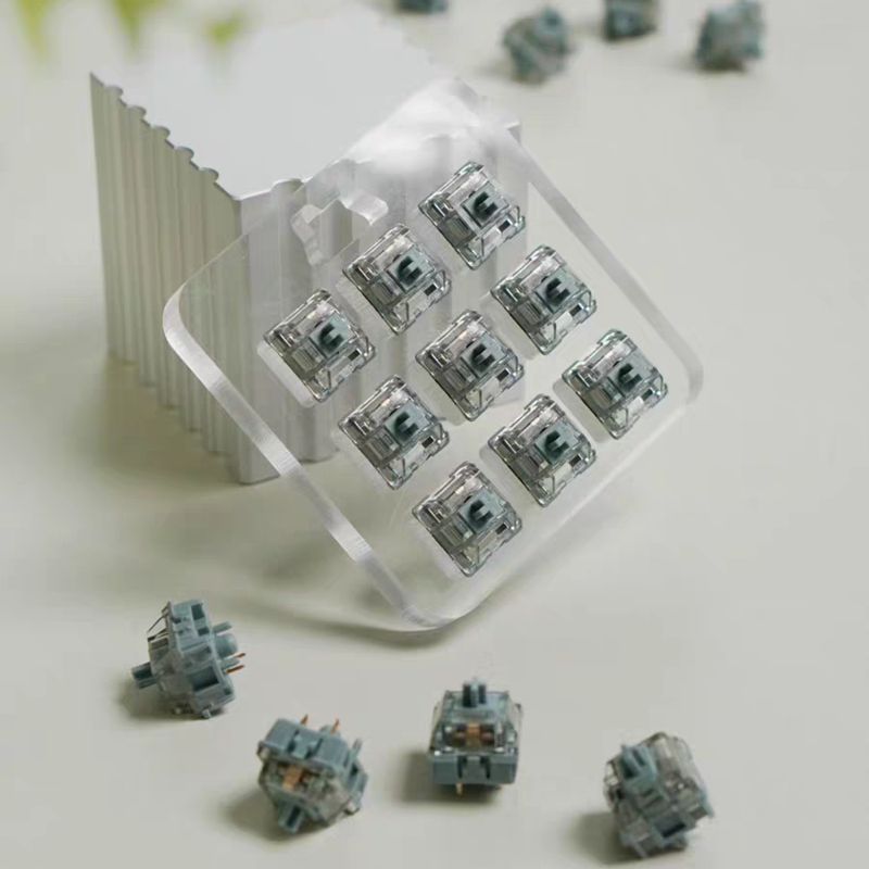 HMX Pine Moon Switch 5pin Line - đánh giá và giá Gaming Keyboard Thocky