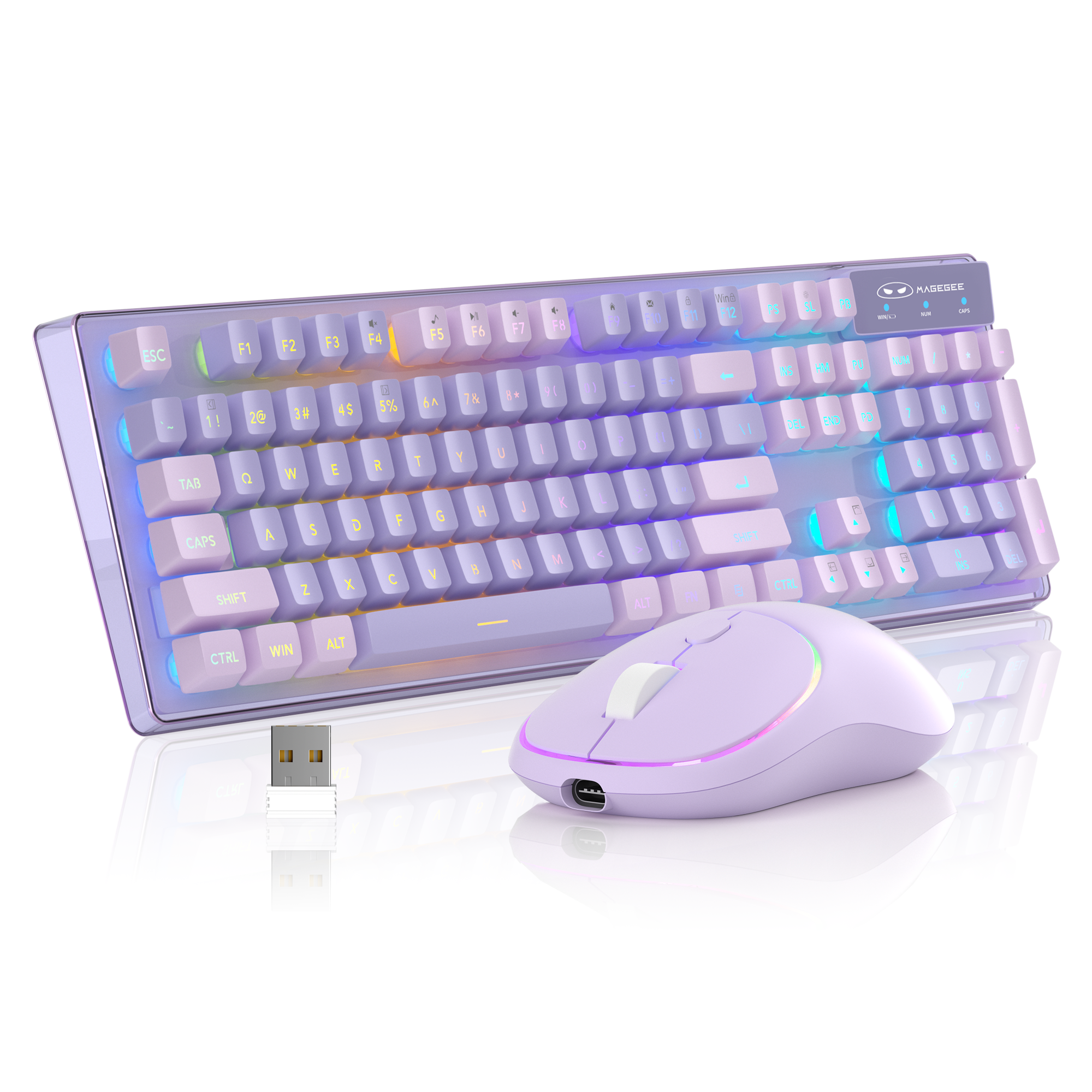 MageGee V550 Wireless Gaming K - đánh giá và giá Gaming Keyboard Ergonomics