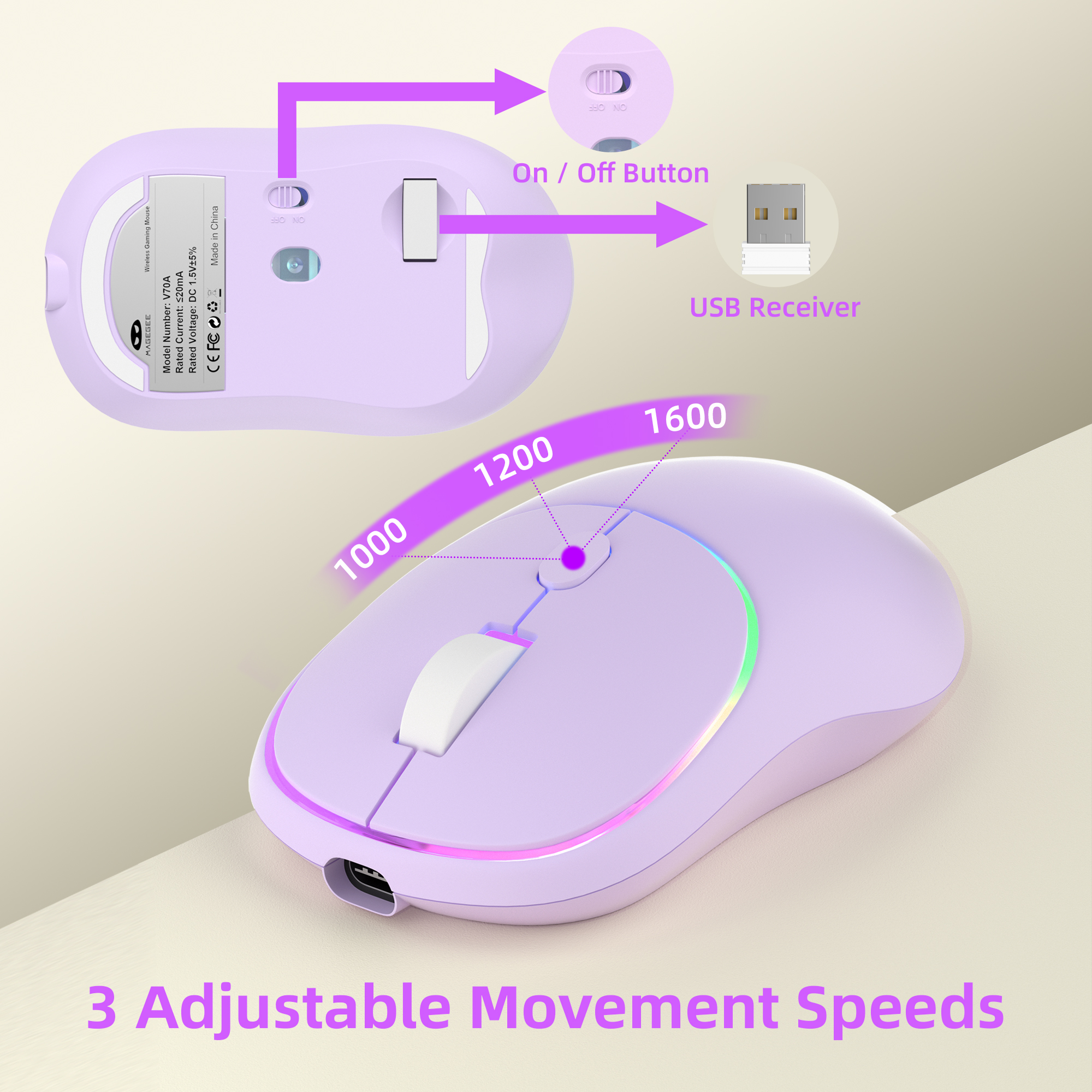 MageGee V550 Wireless Gaming K - đánh giá và giá Gaming Keyboard Ergonomics