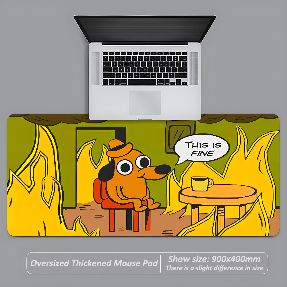 This Is Fine Dog Dachshund Mou - đánh giá và giá Gaming Keyboard Tactile