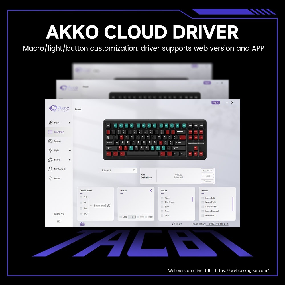 Akko 5087 V3 Tri-mode Keyboard - đánh giá và giá Gaming Keyboard Types