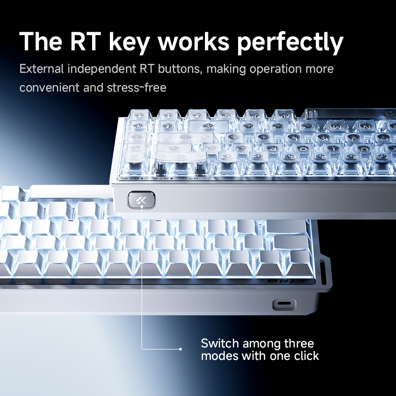 MCHOSE ACE68 V2 gaming keyboar - đánh giá và giá Gaming Keyboard Expensive