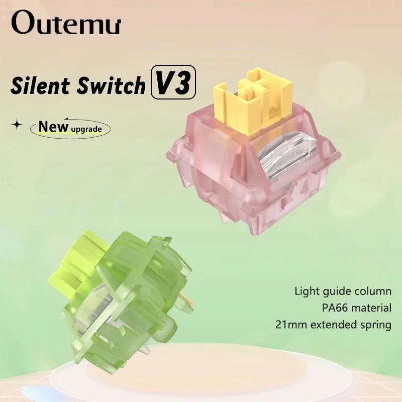 Outemu Silent Peach V3 Switch  - đánh giá và giá Keyboard Lube Kit