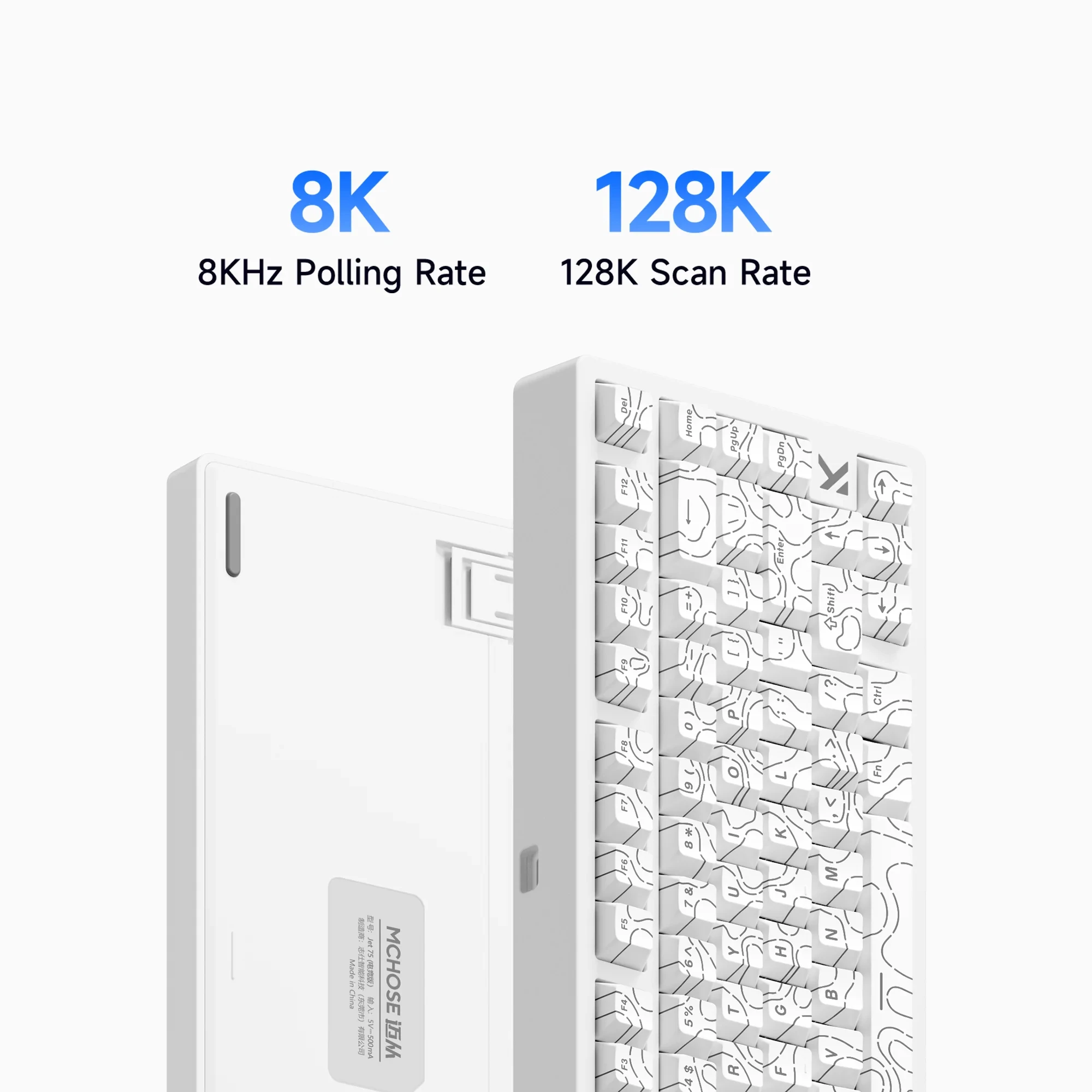 MCHOSE JET75  Magnetic Switch  - đánh giá và giá Gaming Keyboard Expensive