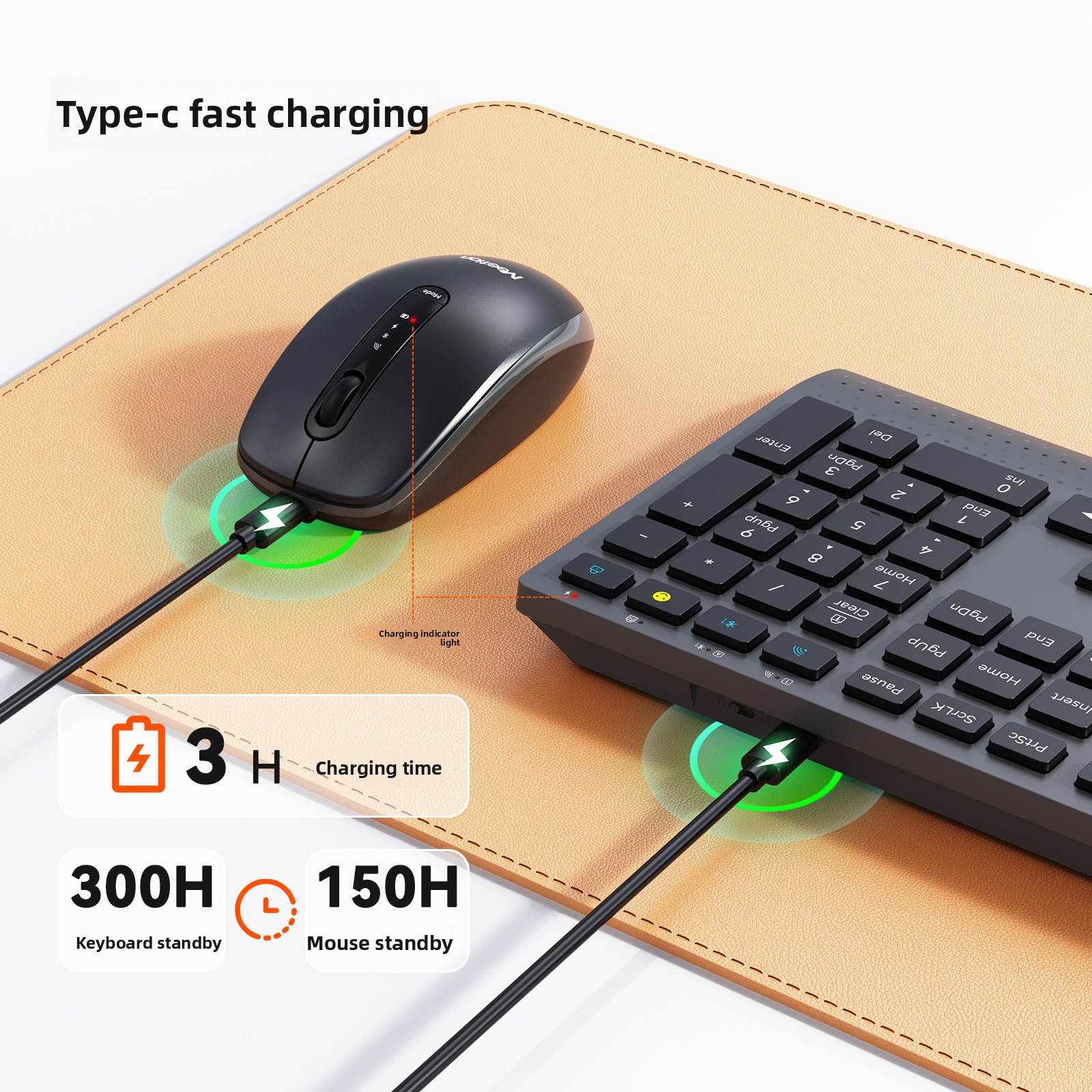 2.4G Bluetooth Dual-mode Wirel - đánh giá và giá Gaming Keyboard And Mouse Set