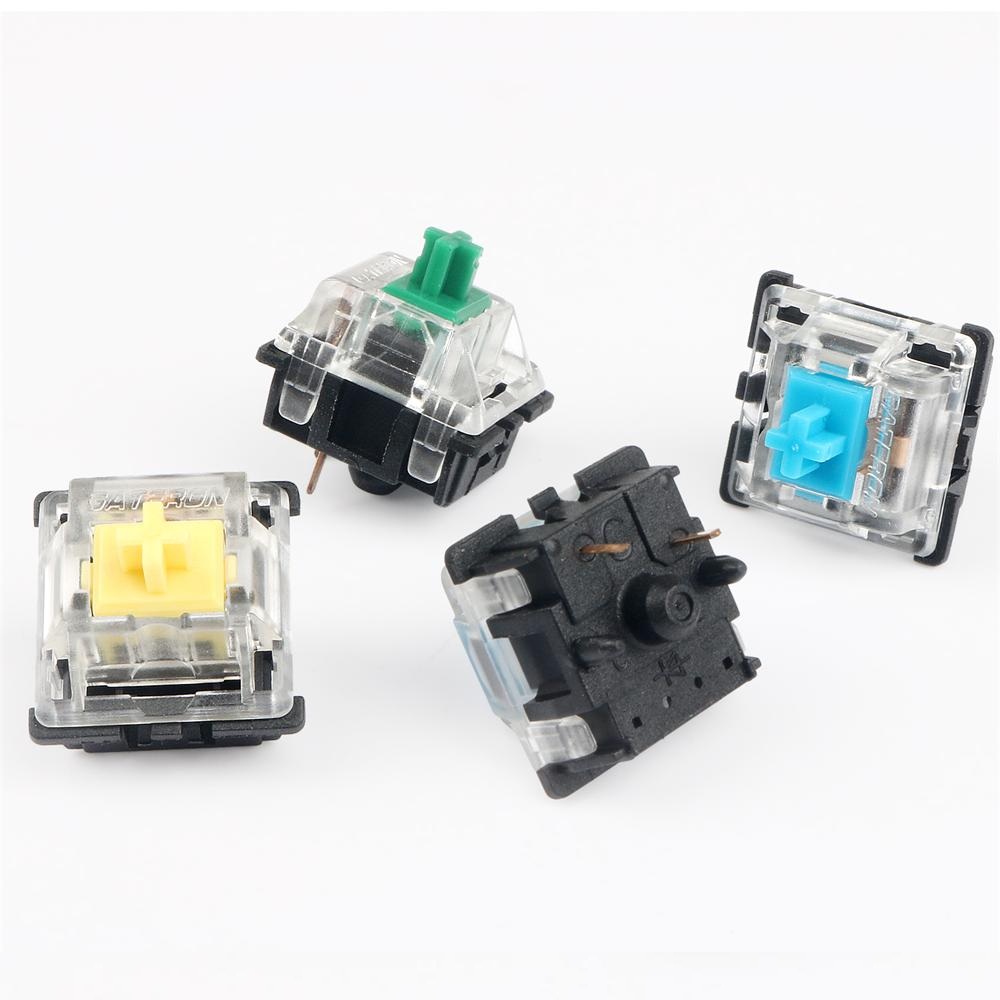 Gateron Switch 10 PCS 3 Pin 5  - đánh giá và giá Gaming Keyboard Blue Switches