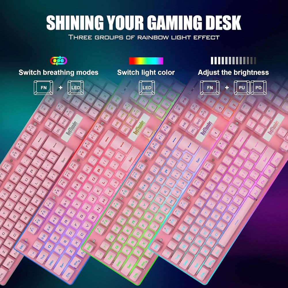 Wireless Gaming Keyboard and M - đánh giá và giá Gaming Keyboard And Mouse Set