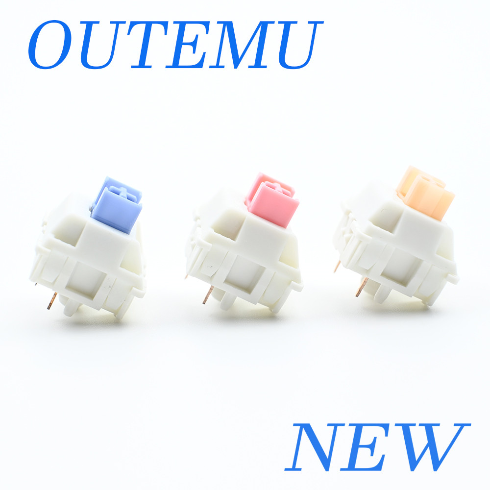 Outemu Switches Lubed Mechanic - đánh giá và giá Gaming Keyboard Blue Switches