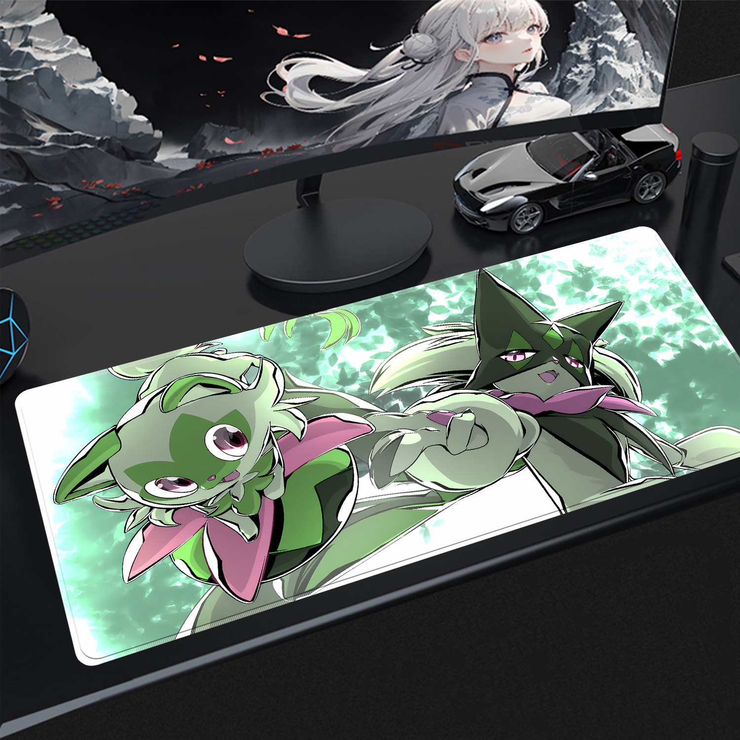 Kawaii Pokemon Meowscarada Gam - đánh giá và giá Gaming Keyboard Tactile