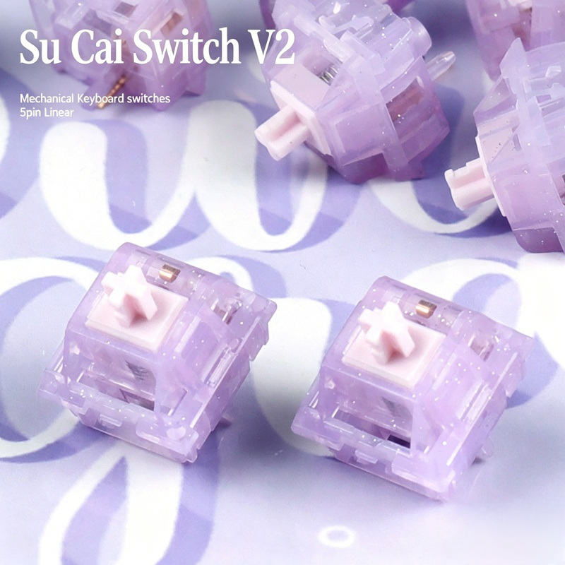 SU Color V2 Switches Linear Sw - đánh giá và giá Gaming Keyboard Thocky