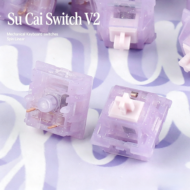 SU Color V2 Switches Linear Sw - đánh giá và giá Gaming Keyboard Thocky