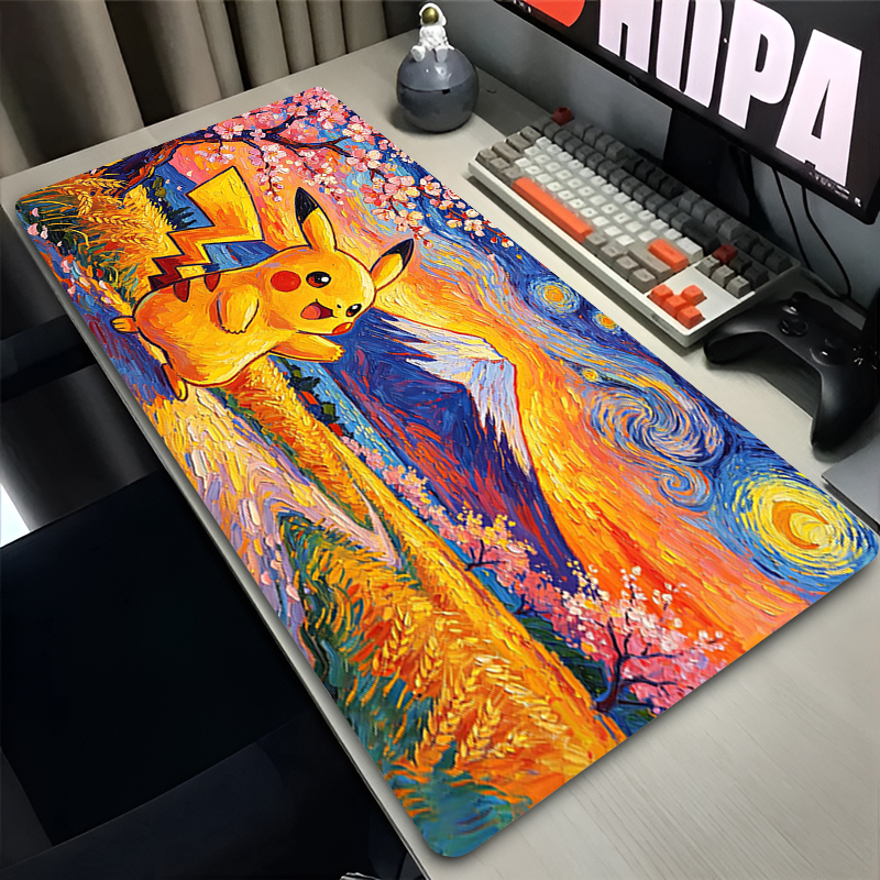 Mouse Pad Pokemon Pikachus Rub - đánh giá và giá Gaming Keyboard Tactile