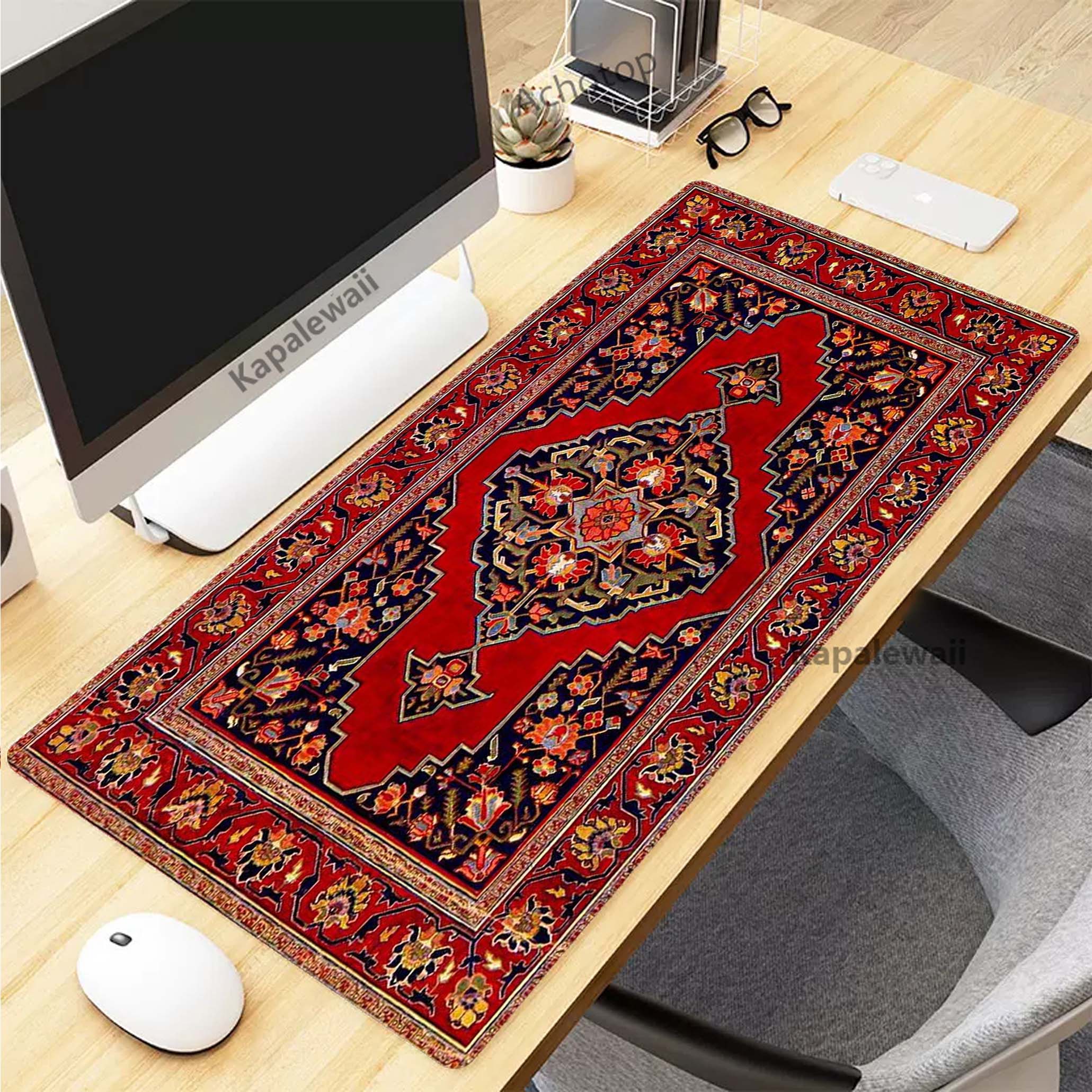 Retro Persian Carpet Mouse Pad - đánh giá và giá Keyboard Mouse Bundle Gaming