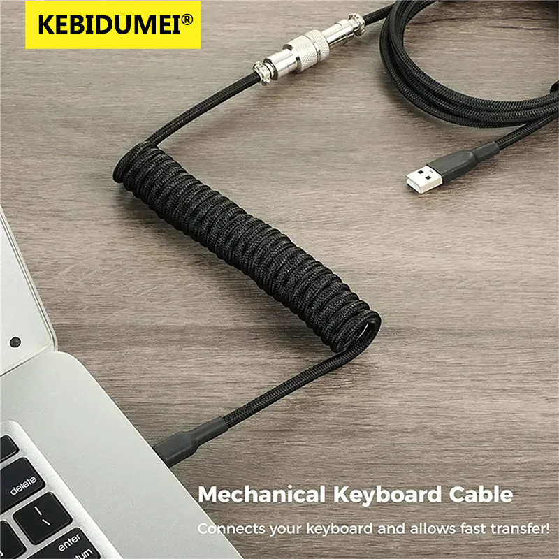 Mechanical Keyboard Coiled Cab - đánh giá và giá Gaming Keyboard Types