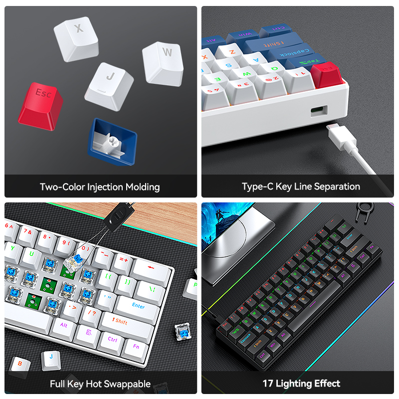 T-WOLF T60 Wired Gaming Keyboa - đánh giá và giá Gaming Keyboard Not Typing