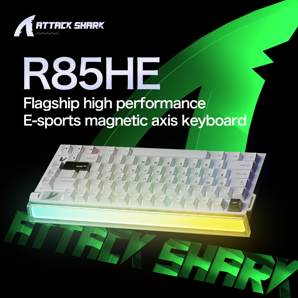ATTACK SHARK R85HE Magnetic Ax - đánh giá và giá Gaming Keyboard Expensive