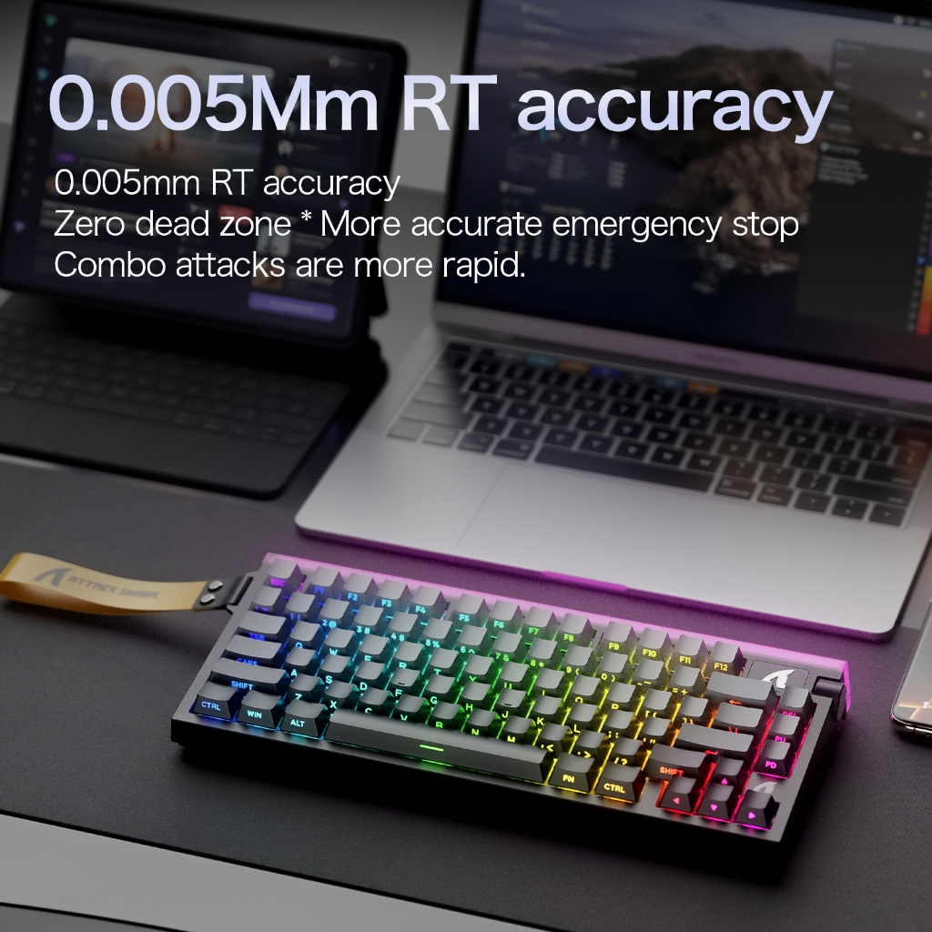 ATTACK SHARK R85HE Magnetic Ax - đánh giá và giá Gaming Keyboard Expensive