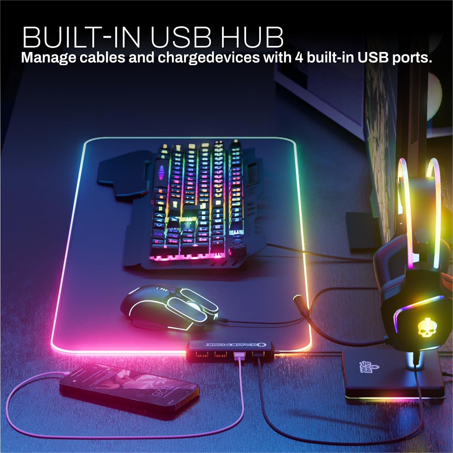 6-Piece RGB Gaming Bundle: Mec - đánh giá và giá Keyboard Mouse Bundle Gaming