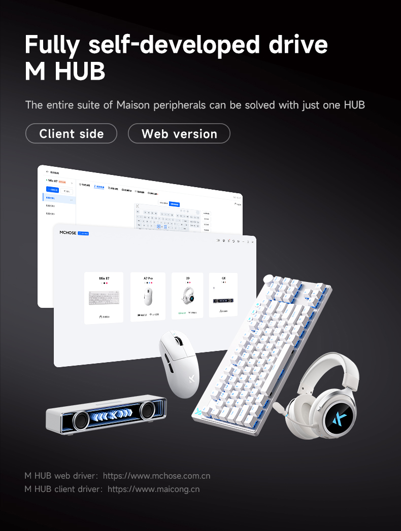 MCHOSE MIX87 Magnetic Axis Key - đánh giá và giá Gaming Keyboard Expensive