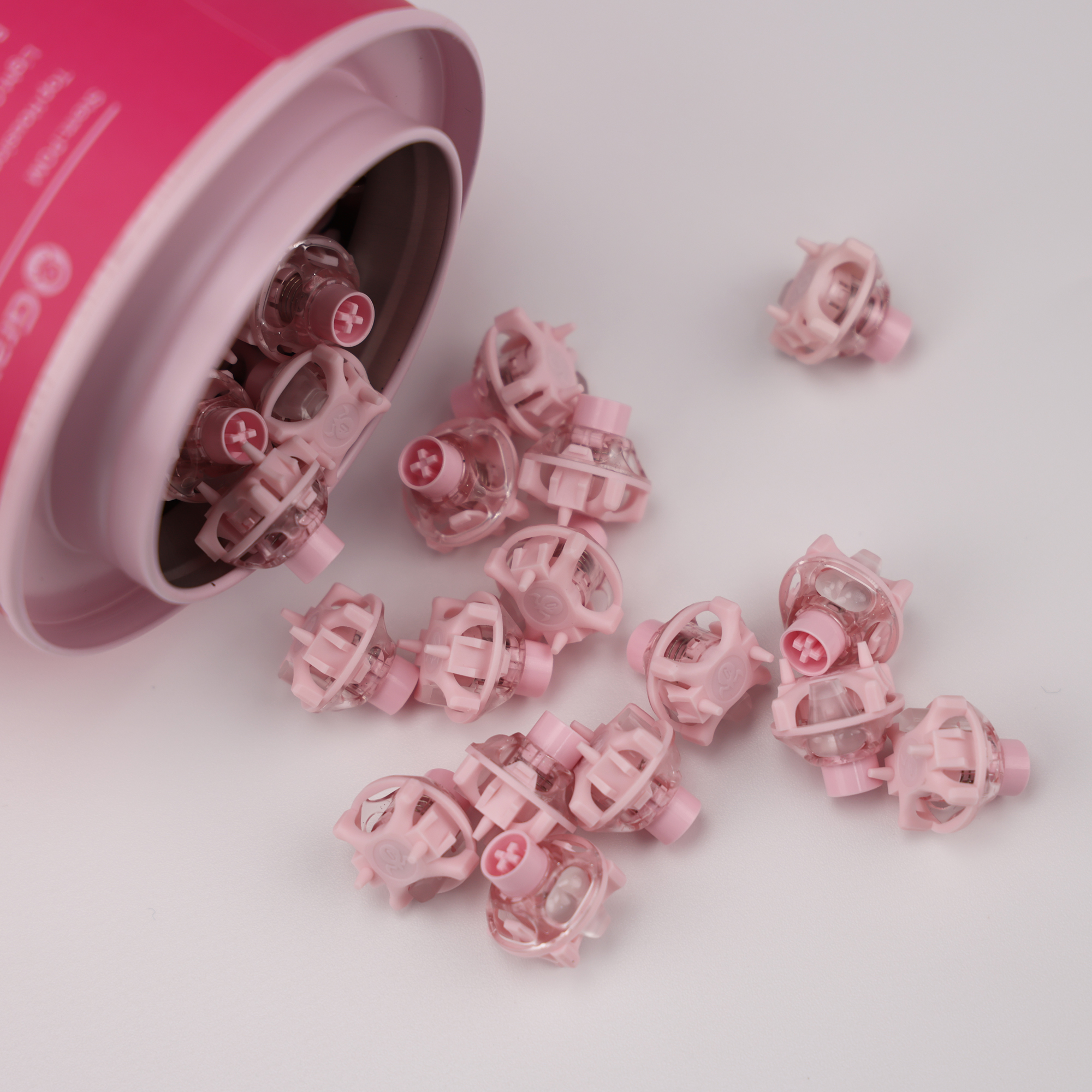 UFO Peach Pink Magnetic Switch - đánh giá và giá Gaming Keyboard Thocky